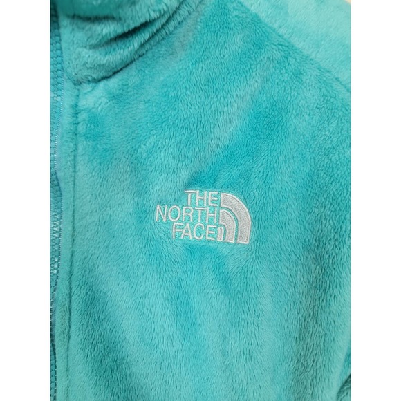 The North Face Women's Size Large Green Mock Neck Jacket FLAWS Please Read - Picture 2 of 10